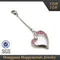 Opening Sale Heart Shaped Sgs Wholesale Custom Cast Metal Charms
